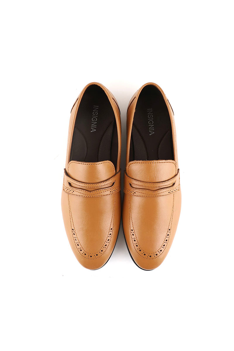 Men Formal Loafers M38060-Mustard