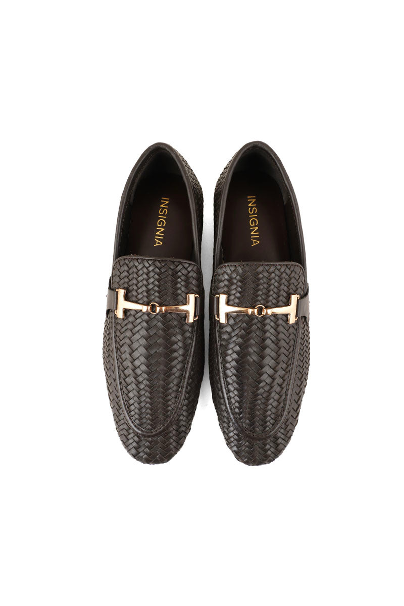 Men Formal Loafers M38073-Coffee