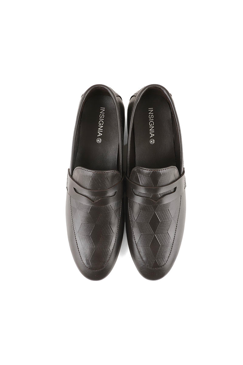 Men Formal Loafers M38075-Brown