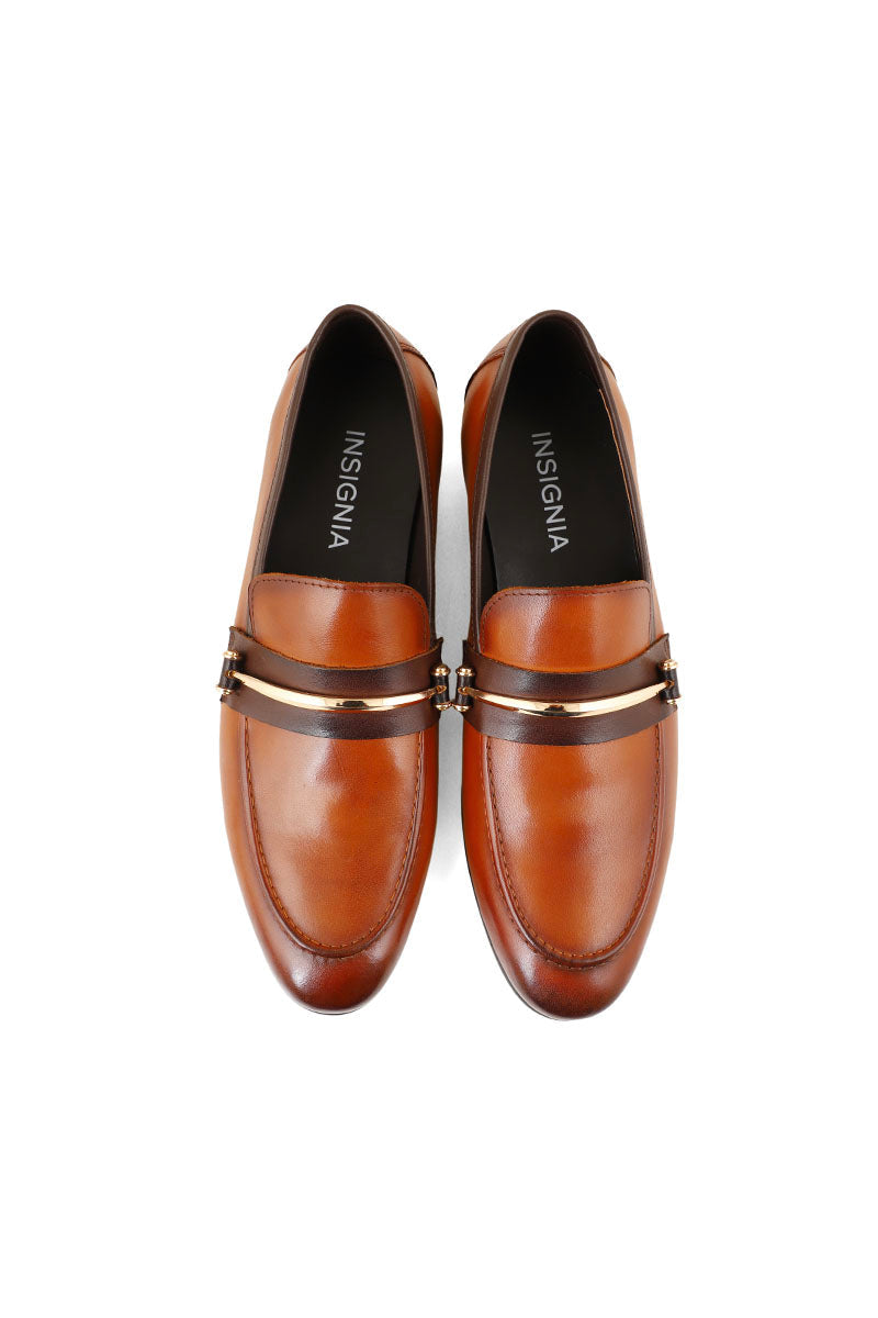 Men Formal Loafers M38087-Tan