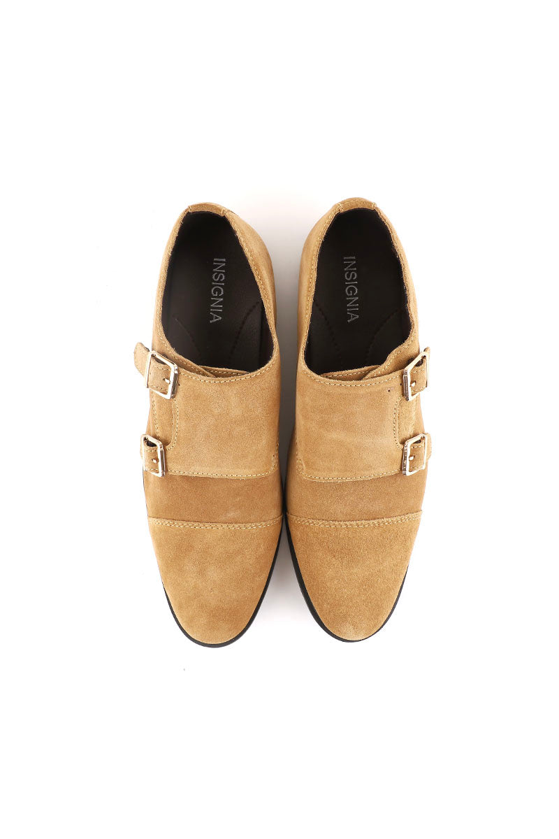 Men Casual Shoe/Moccs M42015-Mustard