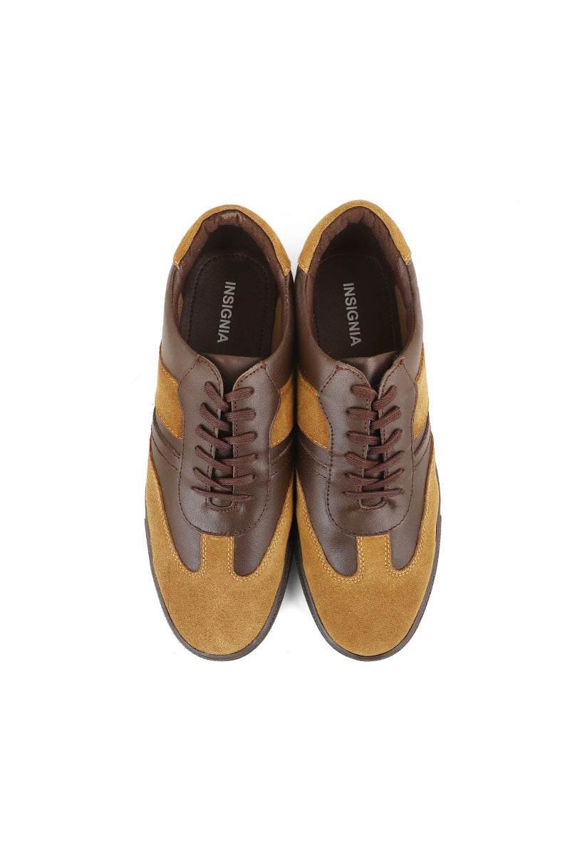 Men Casual Sneakers M54044-Coffee