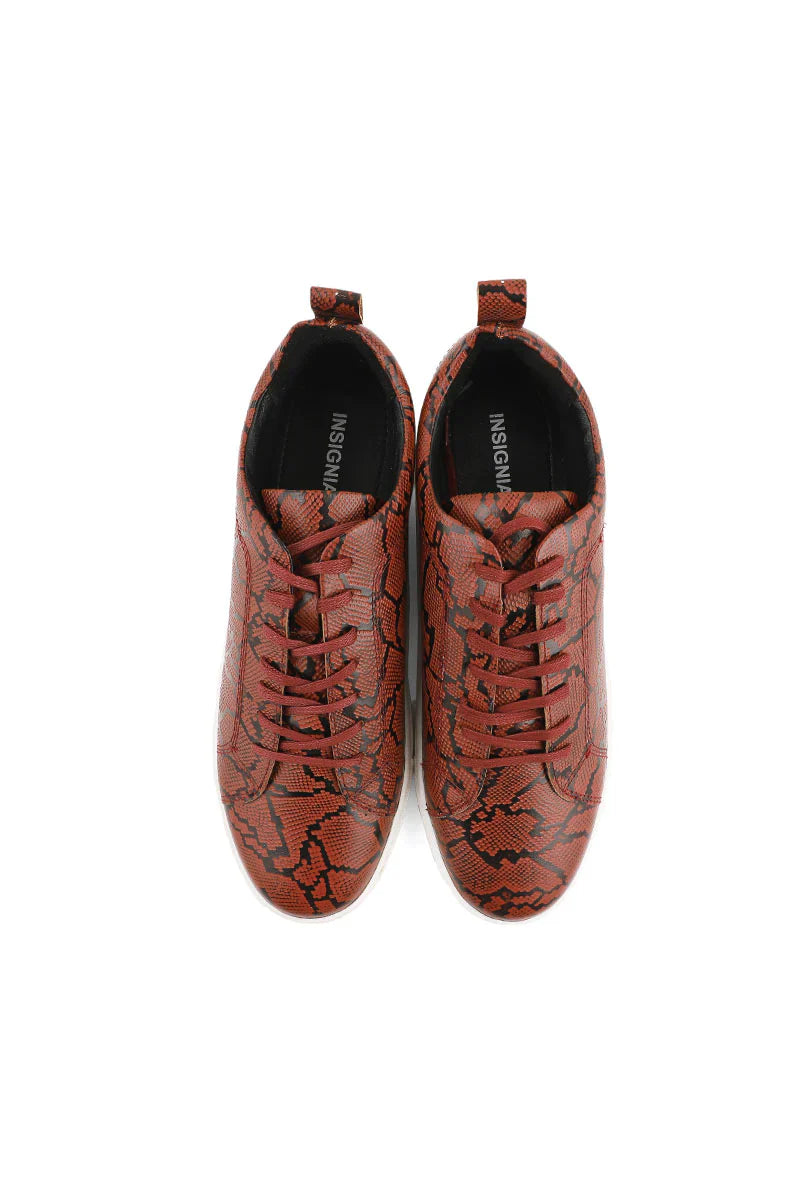 Men Casual Sneakers M54047-Maroon