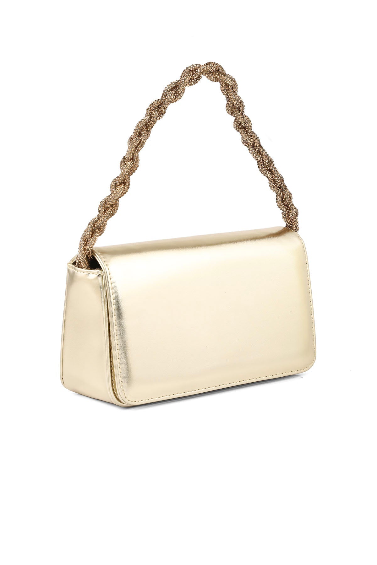 Gold handbag hotsell