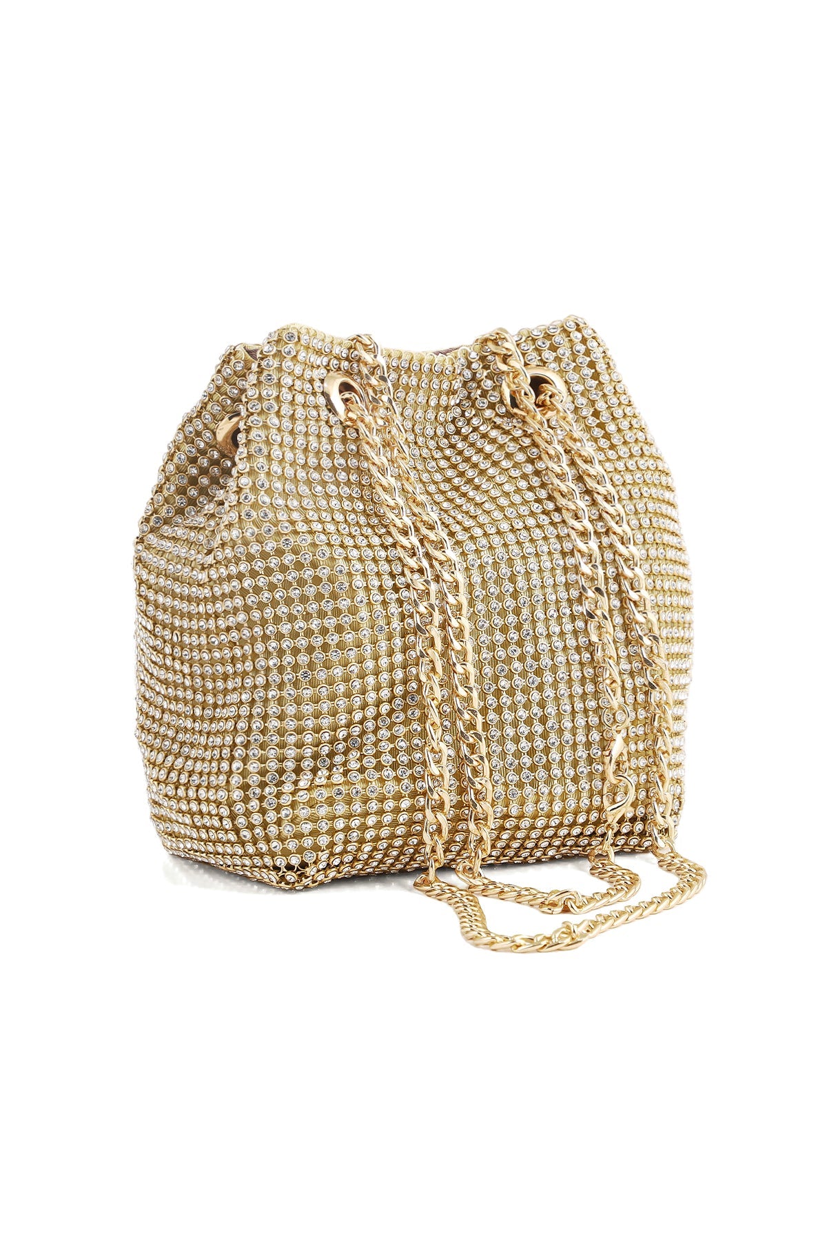 Gold shop pouch bag