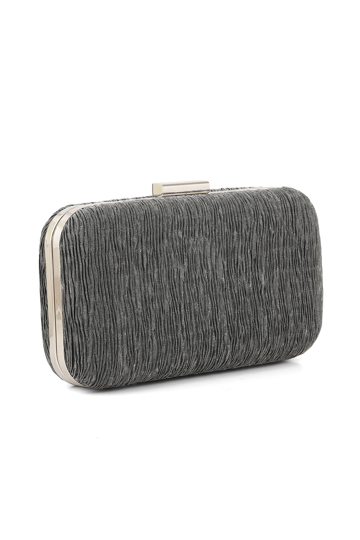 Silver hotsell grey clutch