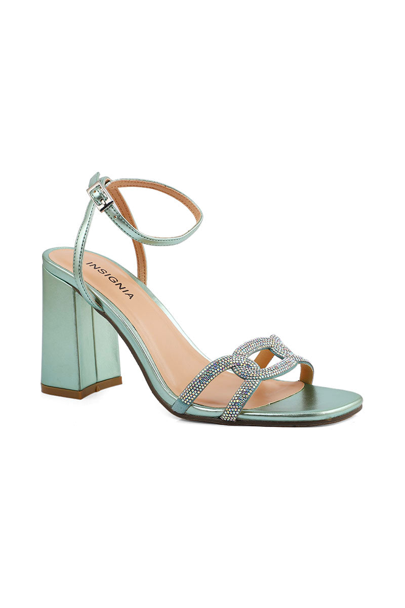 Party Wear Sandal I23699 Mint Green