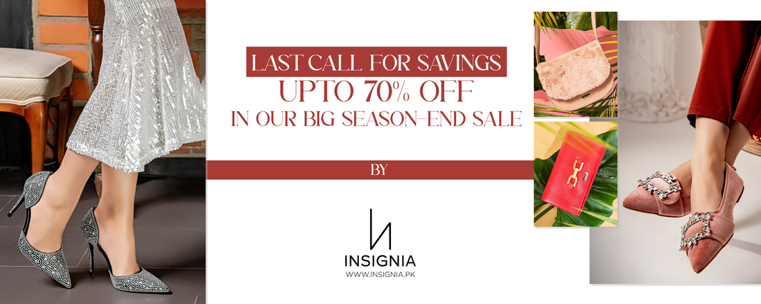 Last Call for Savings: Up to 70% Off in Our Big Season-End Sale at Insignia!