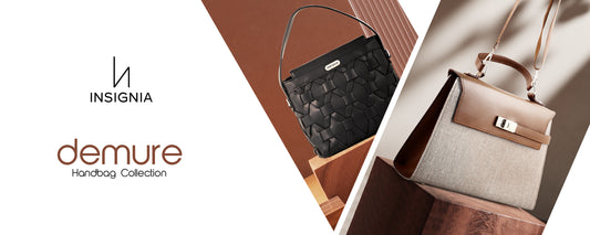 Step Into Chic: Discover Insignia’s Elegant Demure Bag Collection