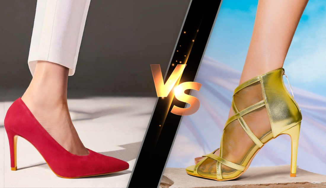 The Difference between Pumps and Stiletto