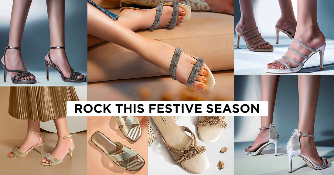 Rock This Festive Season in Insignia’s Fancy Women Footwear