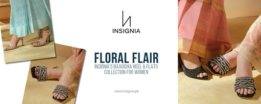 Floral Flair: Insignia's Bagheecha Heel & Flats Collection for Women