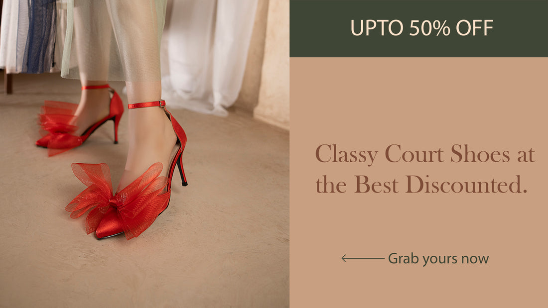Classy Court Shoes at the Best Discounted | Up to 50% off Biggest Winter Sale