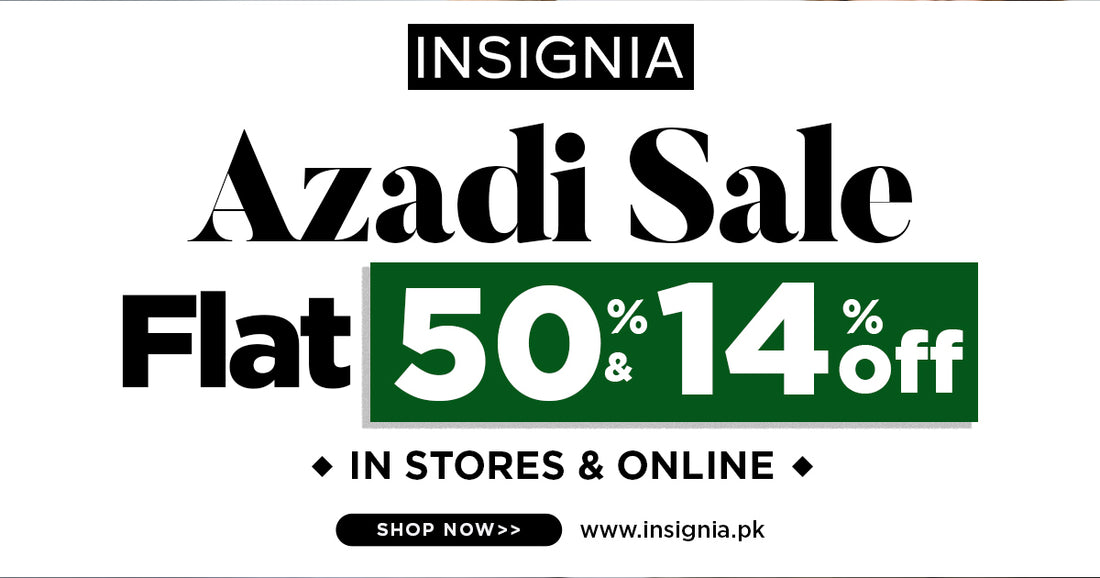 Pakistan’s Independence Day Sale 2022 | Insignia Shoes