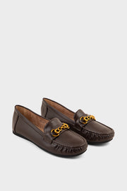 Comfort Moccasin IK7039-Dark Brown