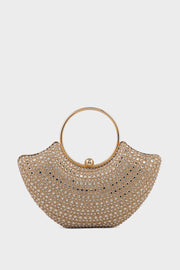 Party Wear Clutch BK4114-Golden