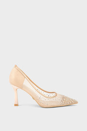 Party Wear-Court Shoes-IP5017-Gold