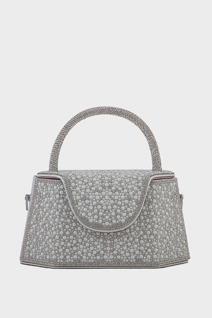 Party Wear Clutch BK4121-White