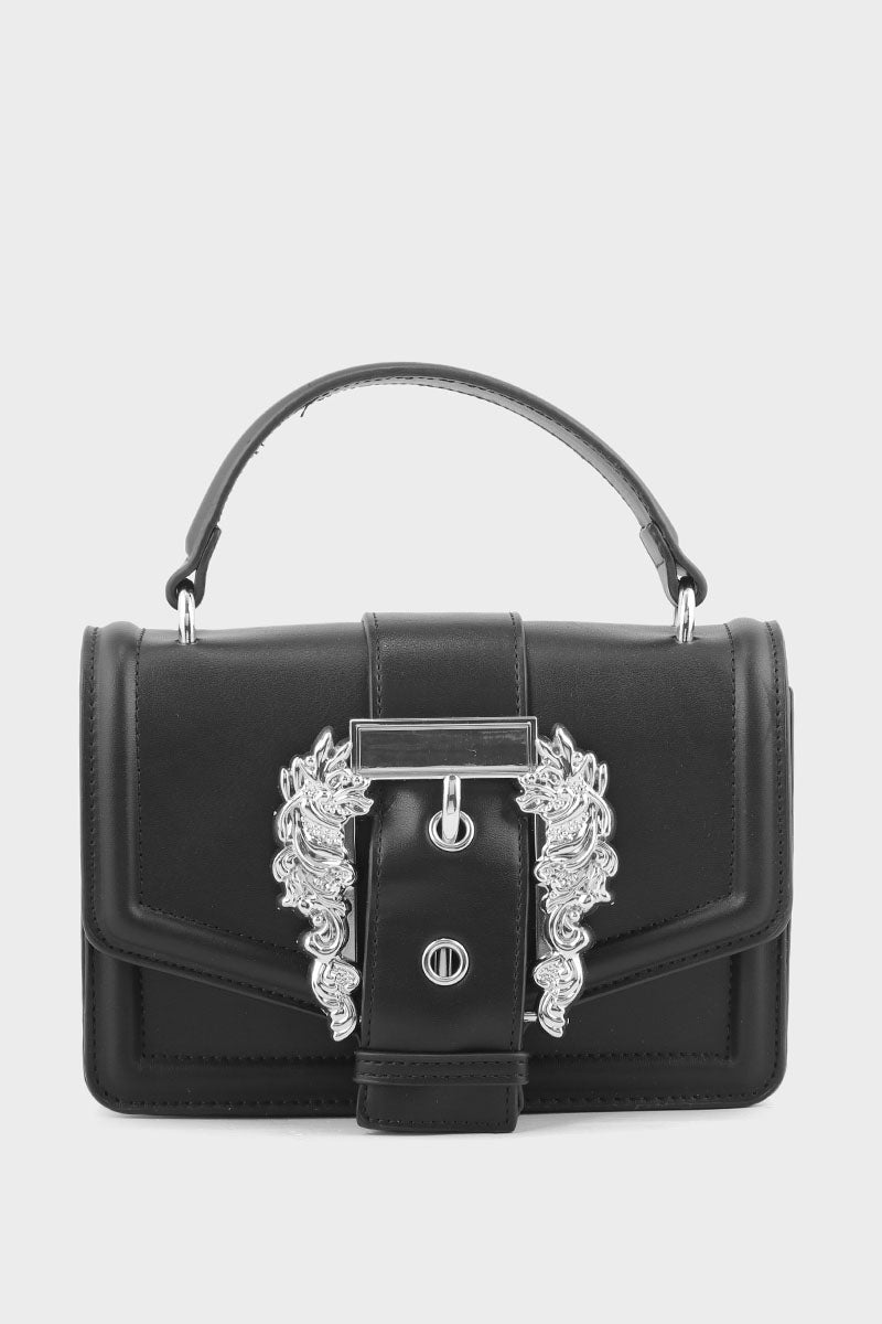 Top handle Hand Bags B15184-Black