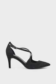 Party Wear Court Shoes IP5023-Black