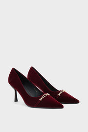 Formal Court Shoes IF5113-Maroon