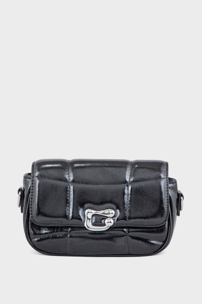 Flap Shoulder Bags BS2115-Black