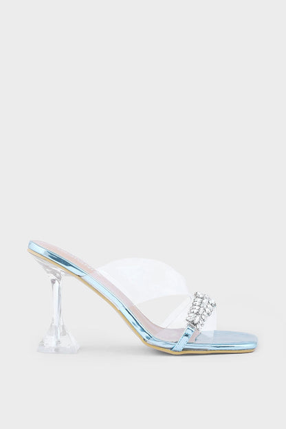 Party Wear Slip On IP0037-Sky Blue