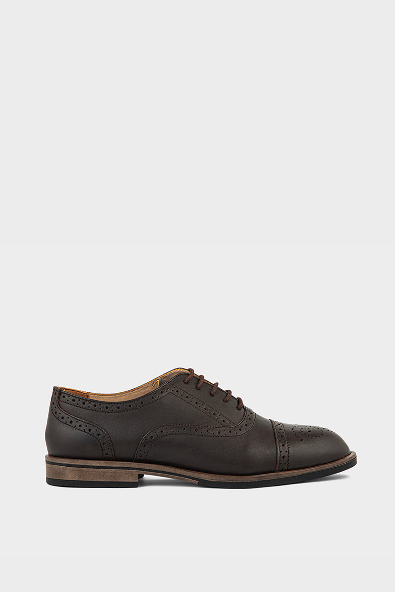 Men Formal Oxford MF8003-Brown