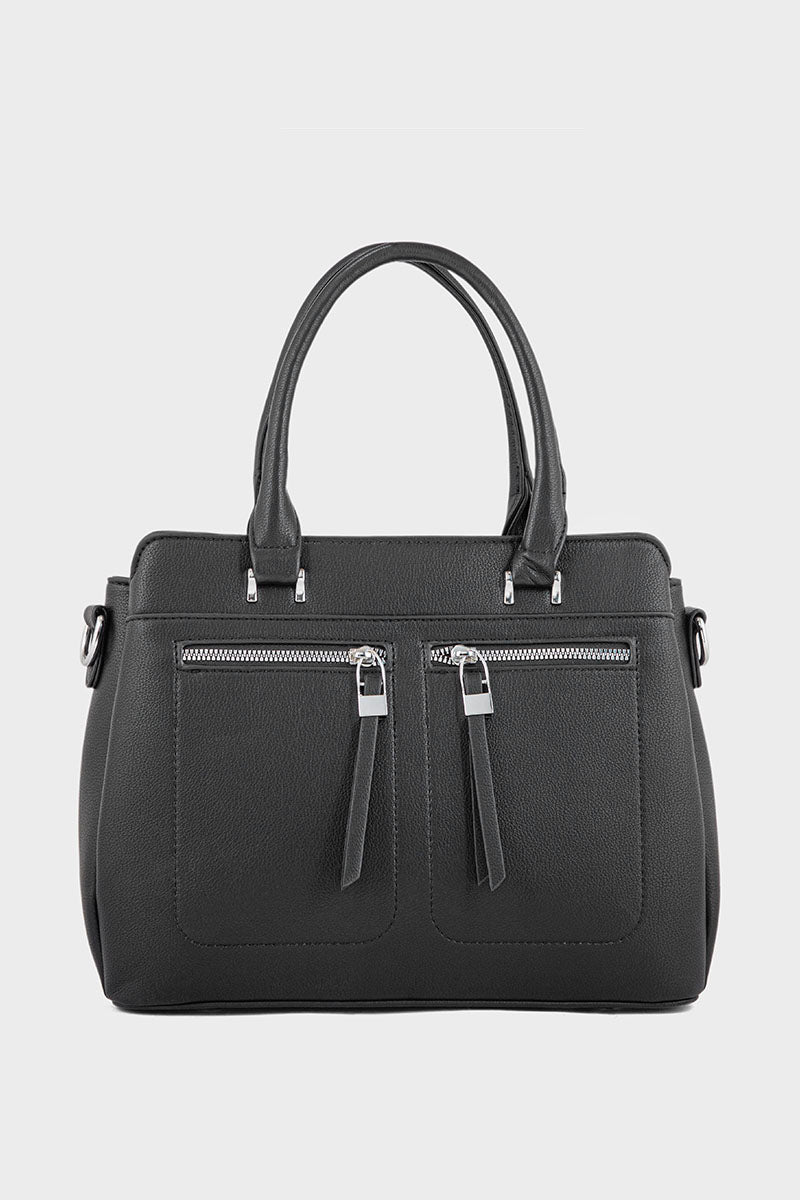 Top Handle Hand Bags BH0106-Black