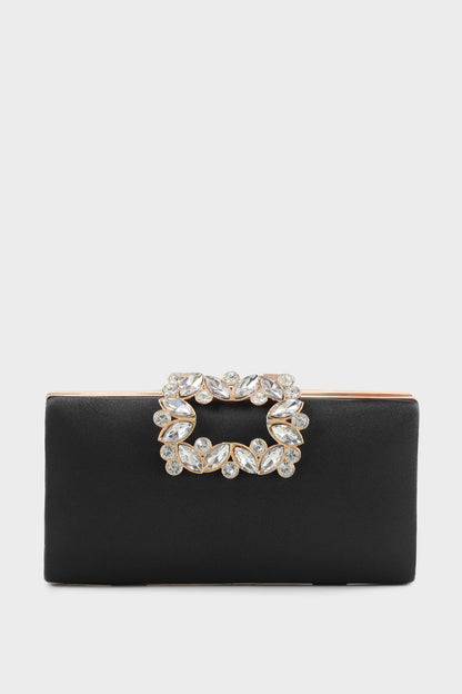 Party Wear Clutch B20797-Black