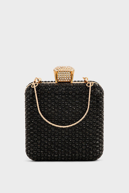 Party Wear Clutch BK4072-Black