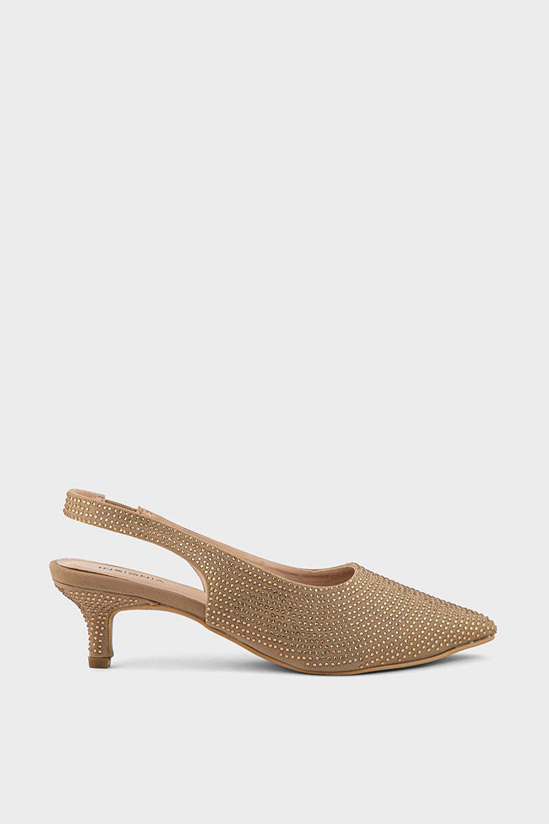 Party Wear Sling Back IP4030-Beige