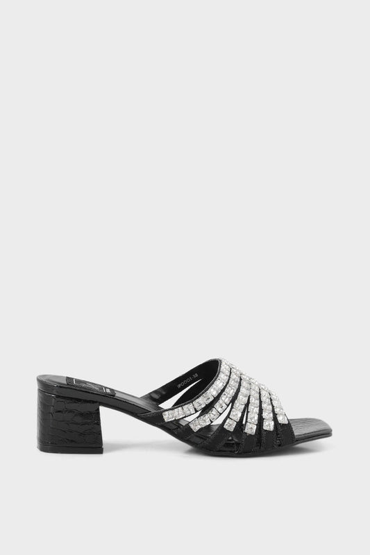 Party Wear Slip On IP0001-Black