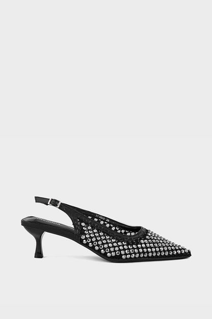 Party Wear Sling Back IP4020-Black