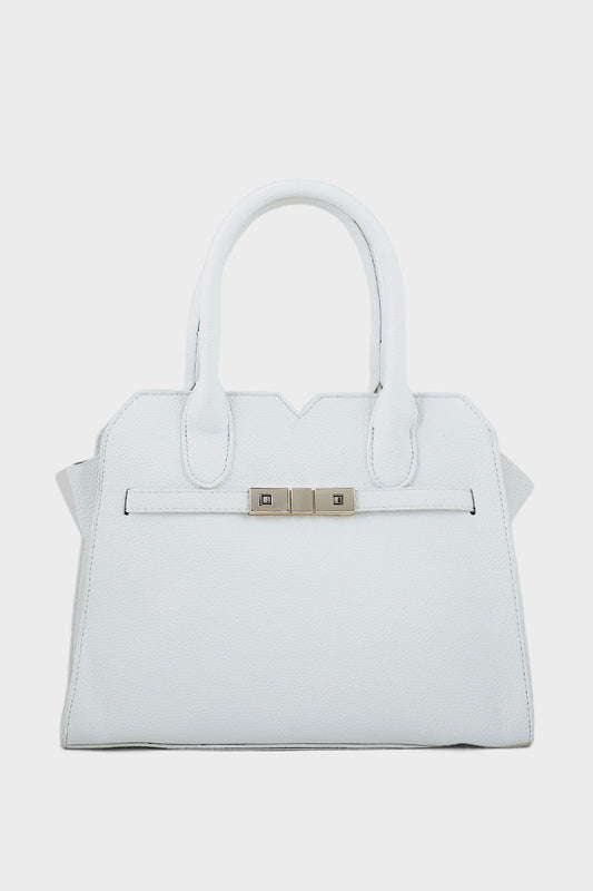 Formal Tote Hand Bags BH0022-White