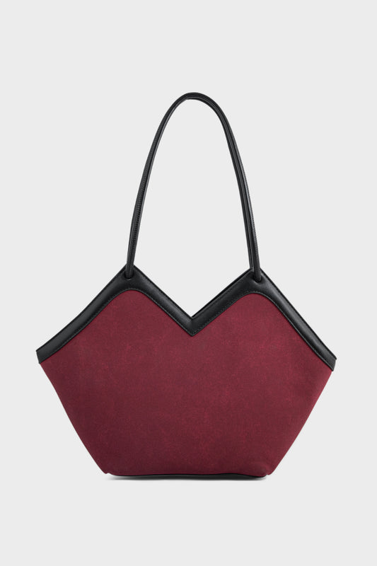 Tote Hand Bags BS2323-Maroon