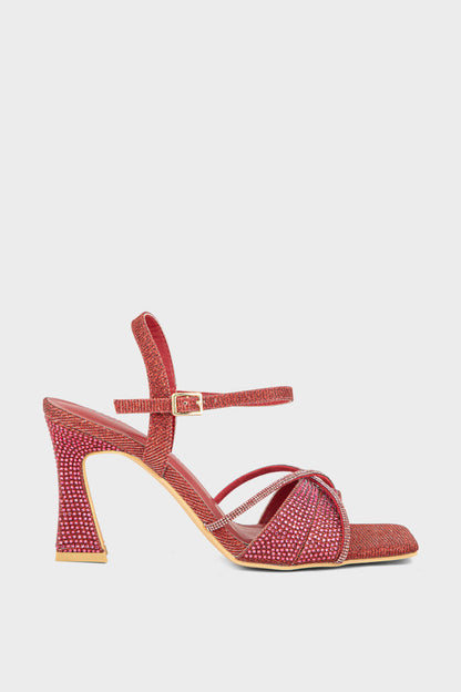 Party Wear Sandal IP2035-Maroon