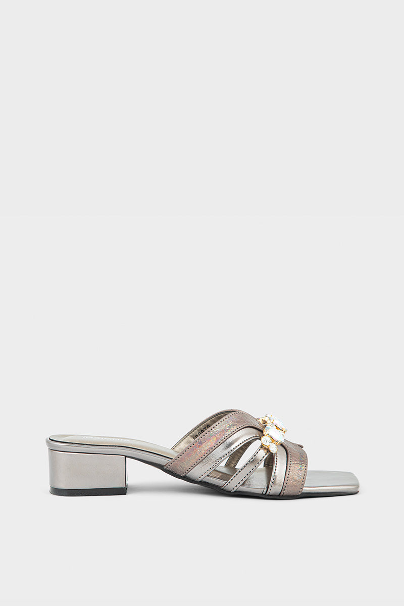 Party Wear Slip On IP0070-Pewter