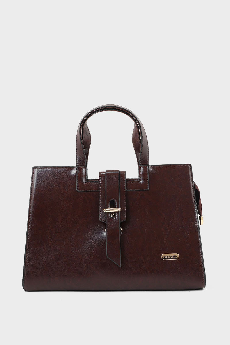 Formal Tote Hand Bags B14965-Coffee