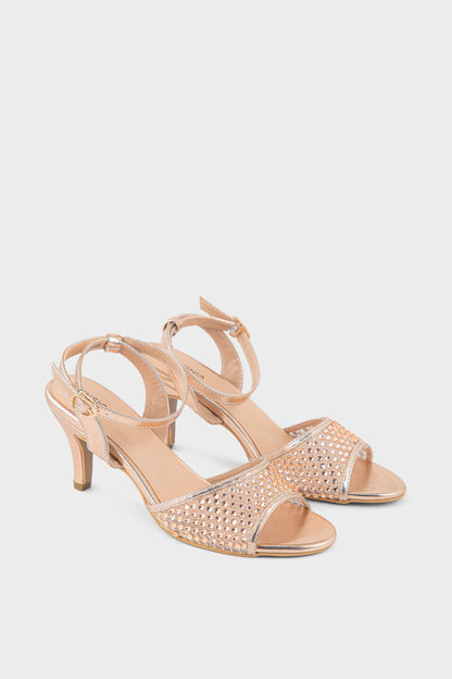 Party Wear Slip On IP2071-Rose Gold