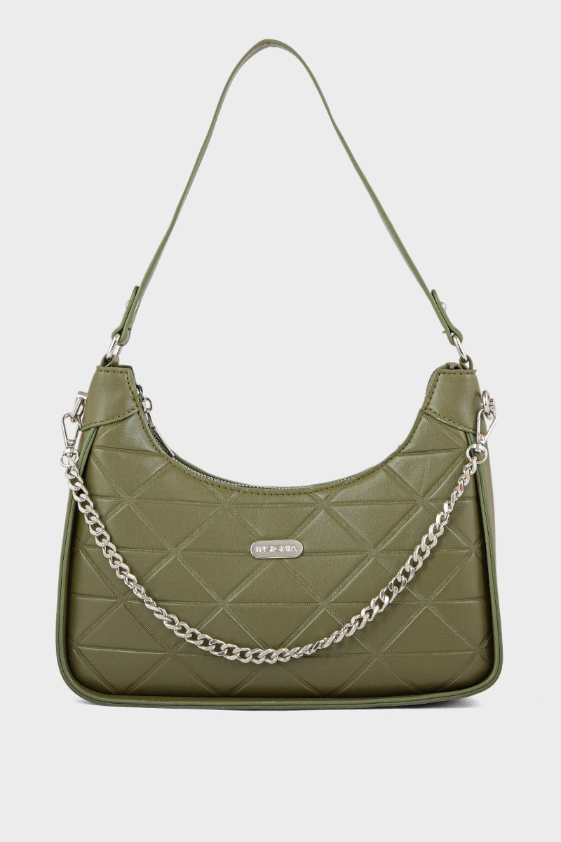 Bagutte Shoulder Bags BS2038-Olive