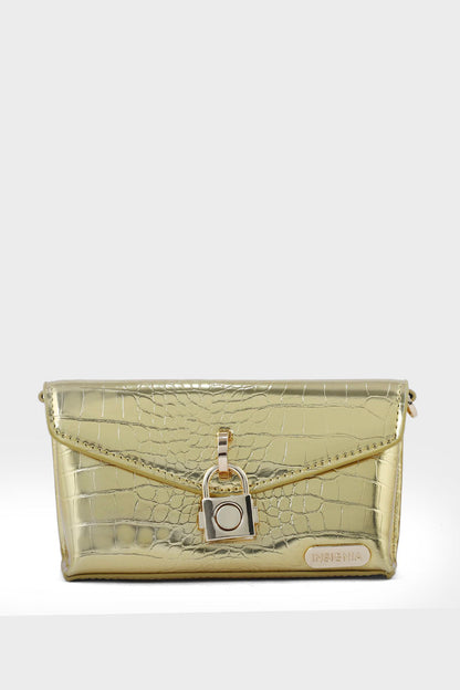 Cross Shoulder Bags BS2028-Golden