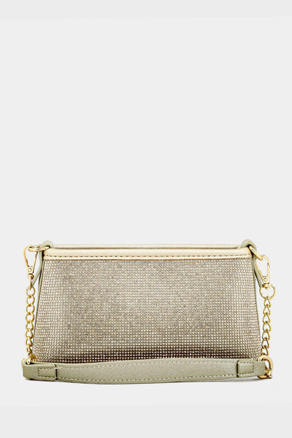 Cross Shoulder Bags BS2039-Rose Gold