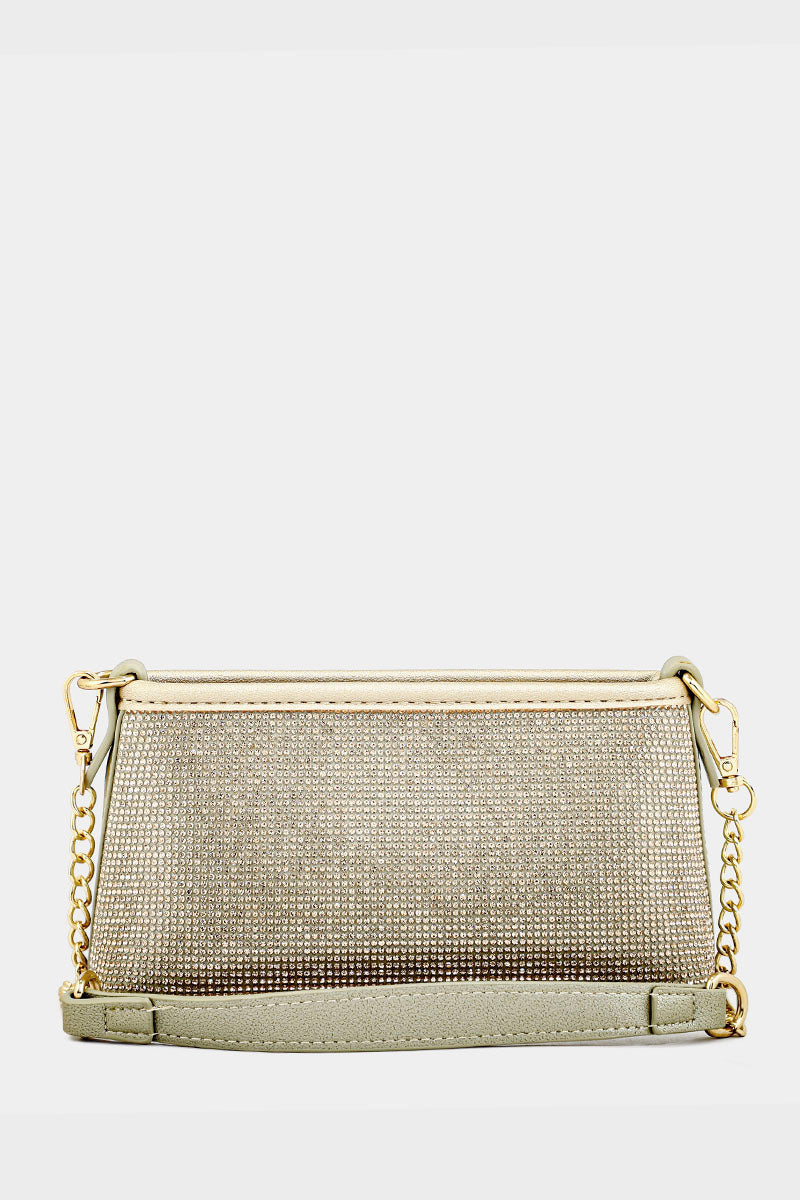 Cross Shoulder Bags BS2039-Rose Gold