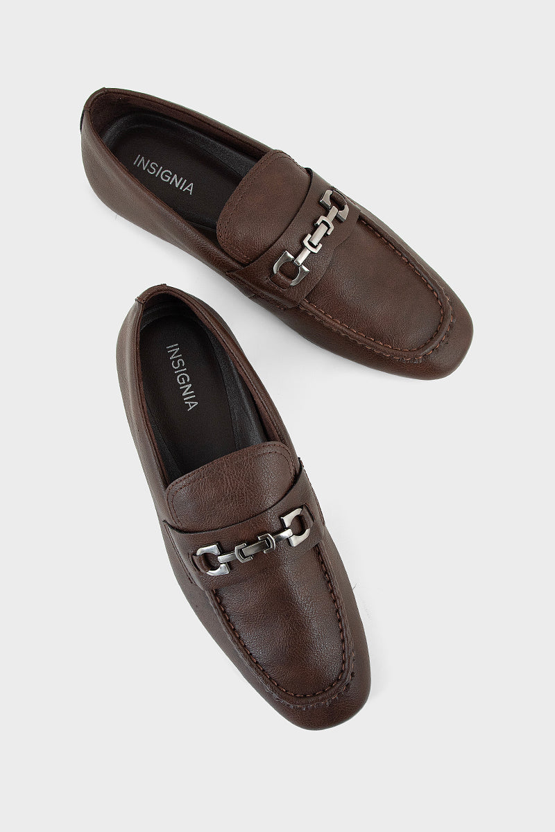 Men Formal Loafers MF7068-Brown