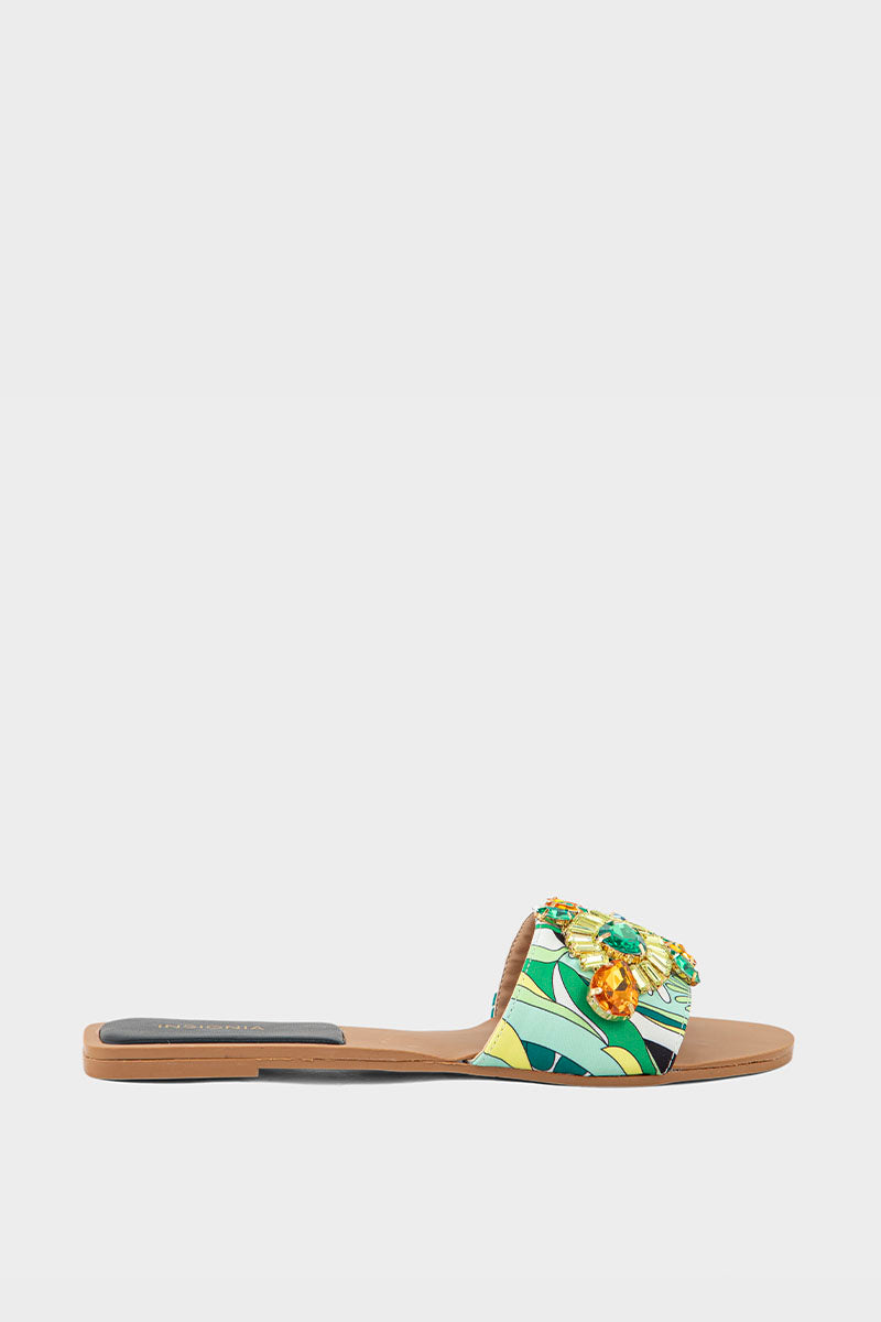 Formal Slip On IF0139-Green