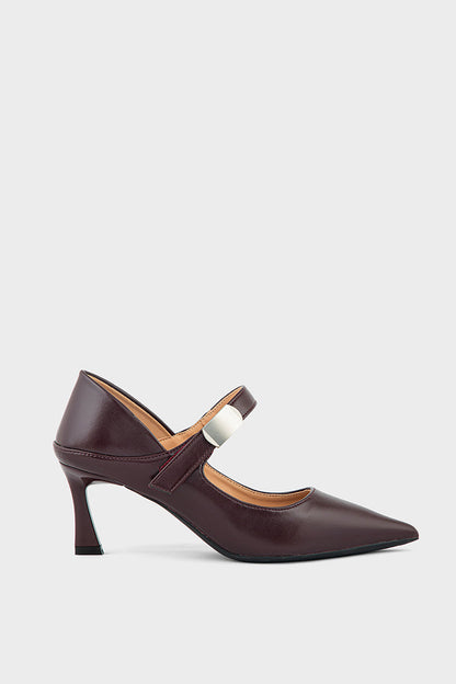Formal Court Shoes IF5061-Maroon