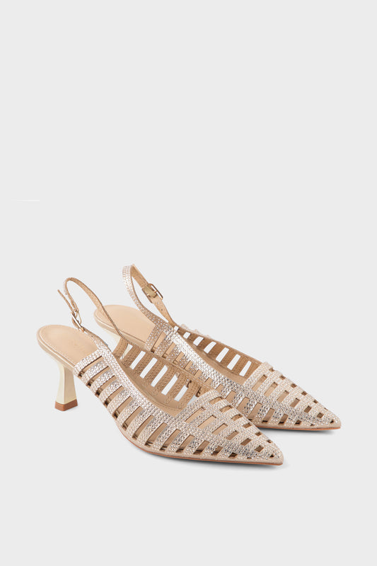 Party Wear Sandal IP2062-Champagne