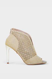 Party Wear Sandal I23641-Golden