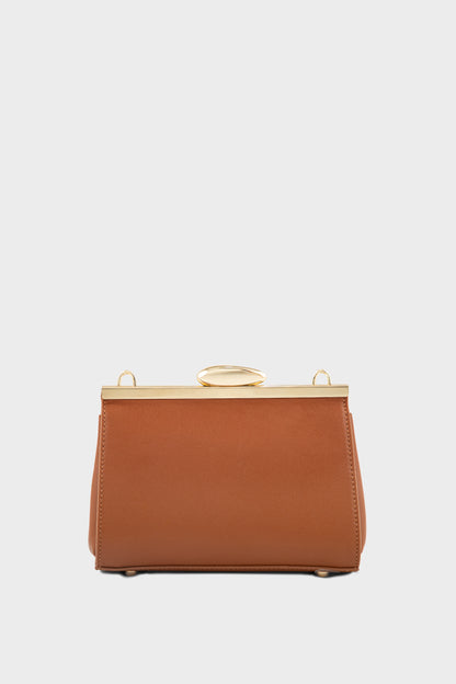 Top Handle Hand Bags BK4201-Tan
